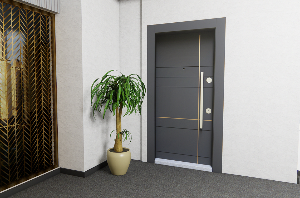 Şarkikaraağaç Çelik Kapıcı